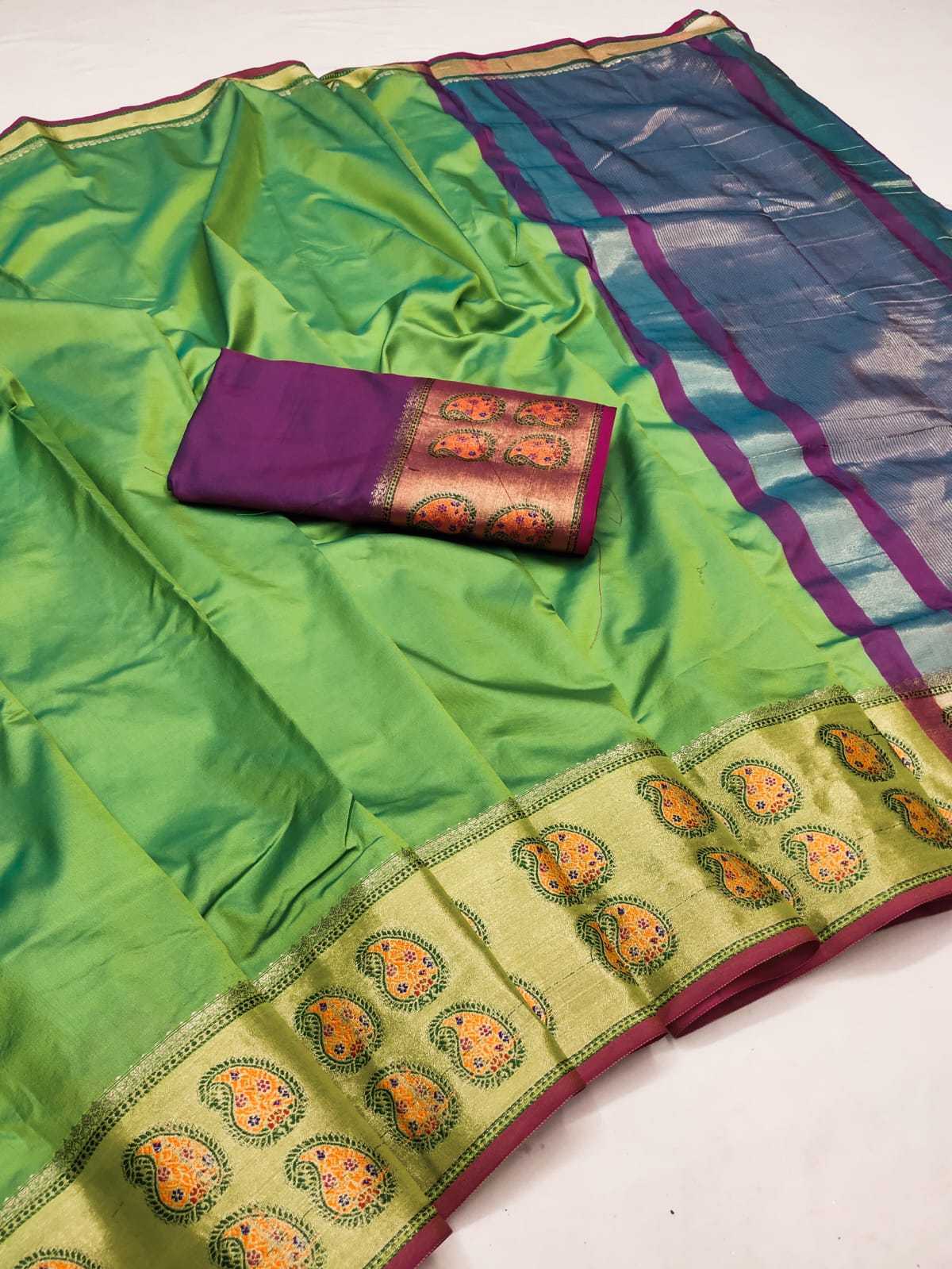 Ynf Mysore Silk RIN203 Semi-Mysore Silk Sarees Wedding Collections Festive Collections Wholesale Mysore Silk Sarees Traditional Silk Sarees Designer Silk Sarees Manufacturer