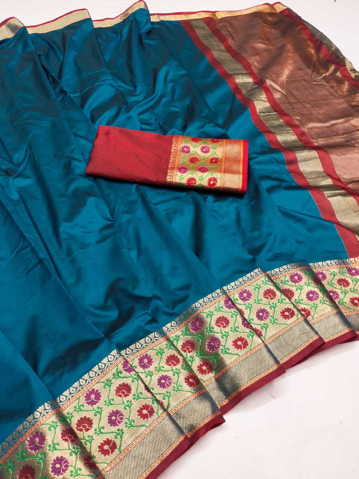Ynf Mysore Silk RIN203 Semi-Mysore Silk Sarees Wedding Collections Festive Collections Wholesale Mysore Silk Sarees Traditional Silk Sarees Designer Silk Sarees Manufacturer