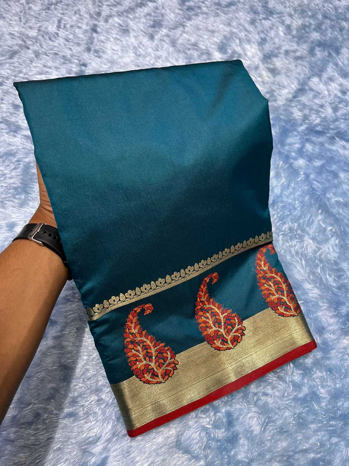 Ynf Mysore Silk RIN203 Semi-Mysore Silk Sarees Wedding Collections Festive Collections Wholesale Mysore Silk Sarees Traditional Silk Sarees Designer Silk Sarees Manufacturer
