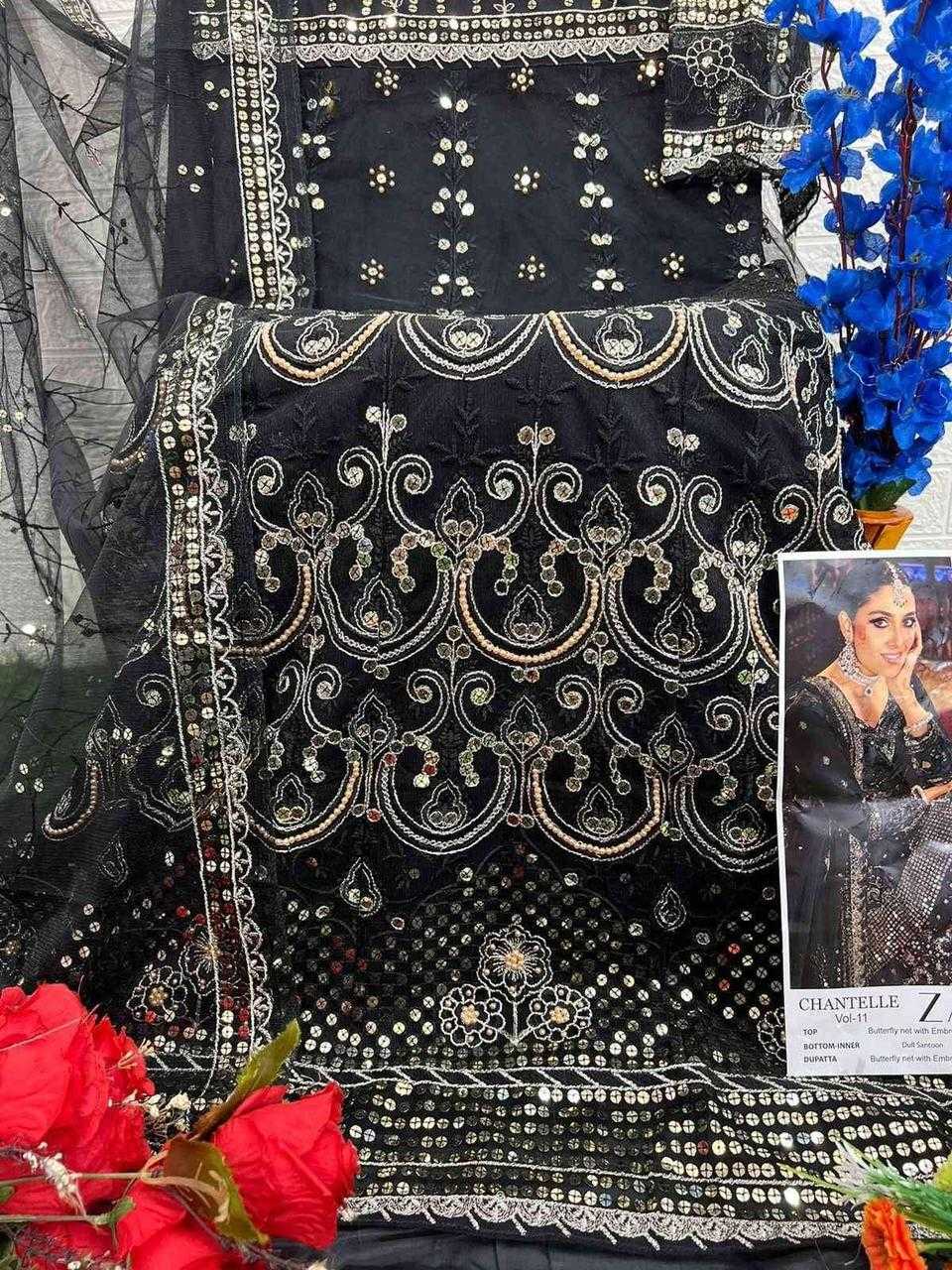 Ynf Net KESH444 ZAHA Gowns Wholesale Embroidery Gowns Net Gowns Designer Gowns Manufacturer