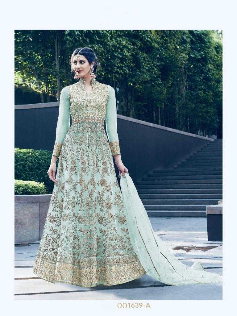 Ynf Net KESH504 1639 Suits & Dresses Wholesale Semi Stitched Suits Net Suit Semi-Stitched Suits Manufacturer