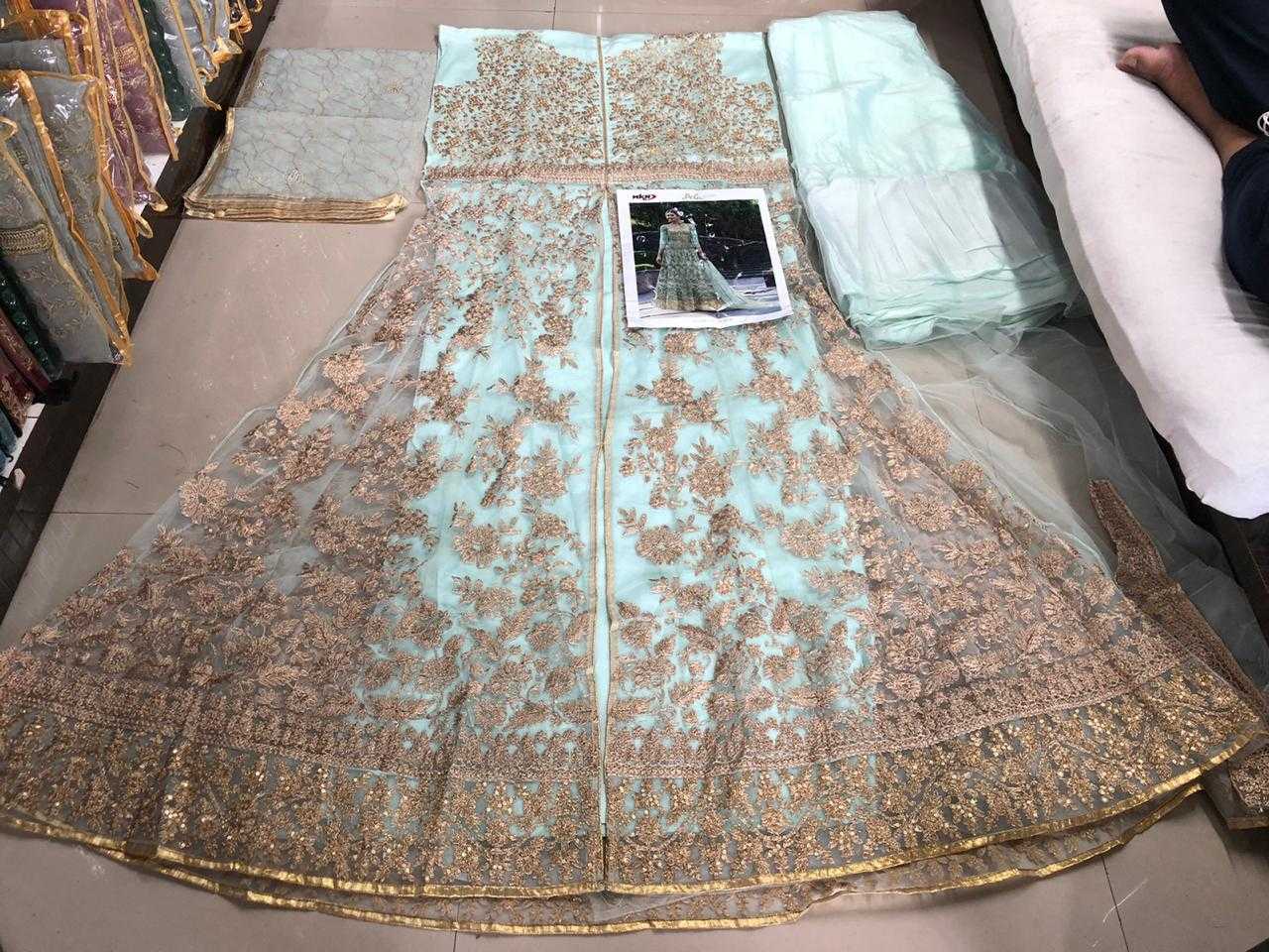 Ynf Net KESH504 1639 Suits & Dresses Wholesale Semi Stitched Suits Net Suit Semi-Stitched Suits Manufacturer