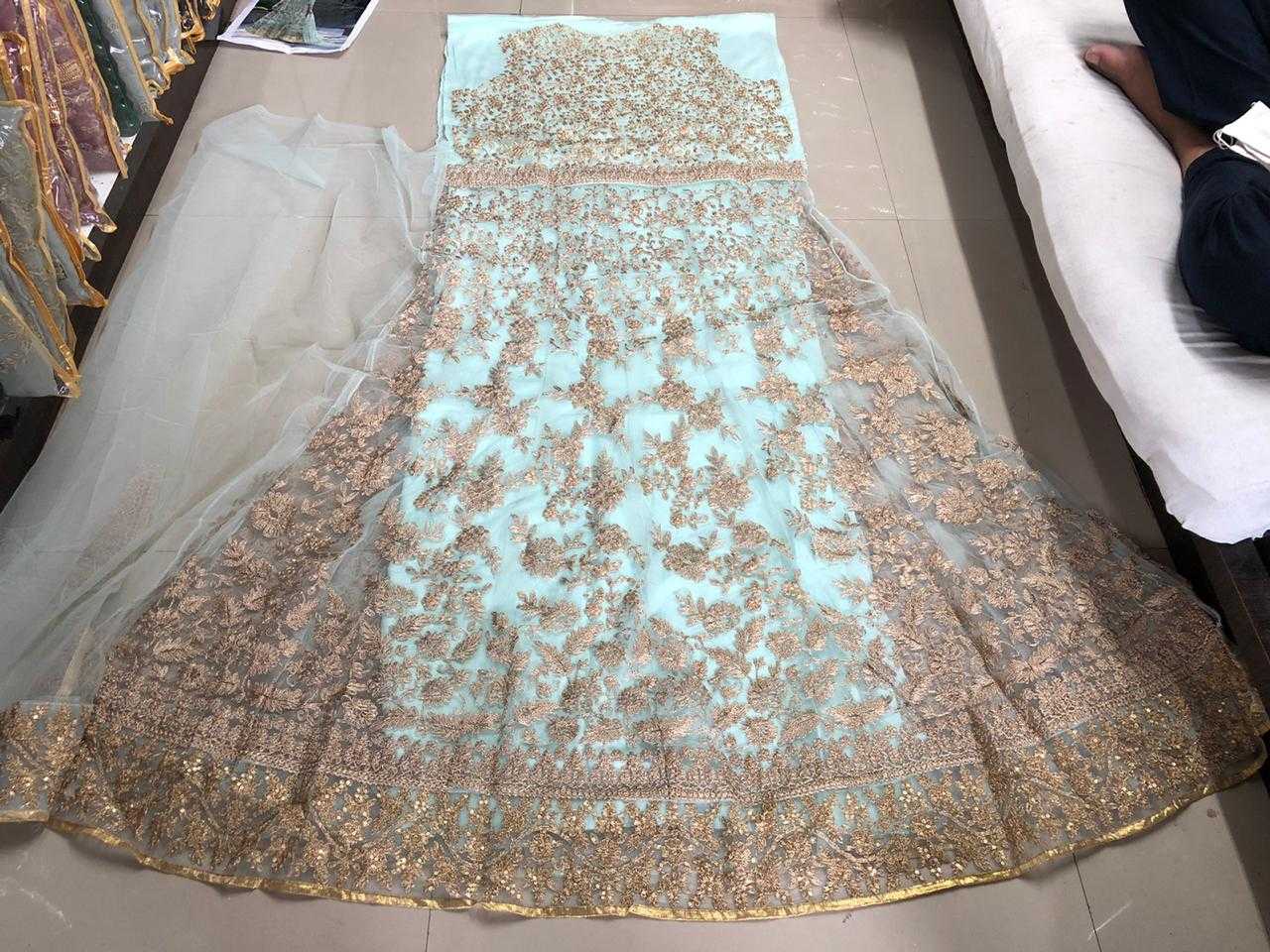Ynf Net KESH504 1639 Suits & Dresses Wholesale Semi Stitched Suits Net Suit Semi-Stitched Suits Manufacturer