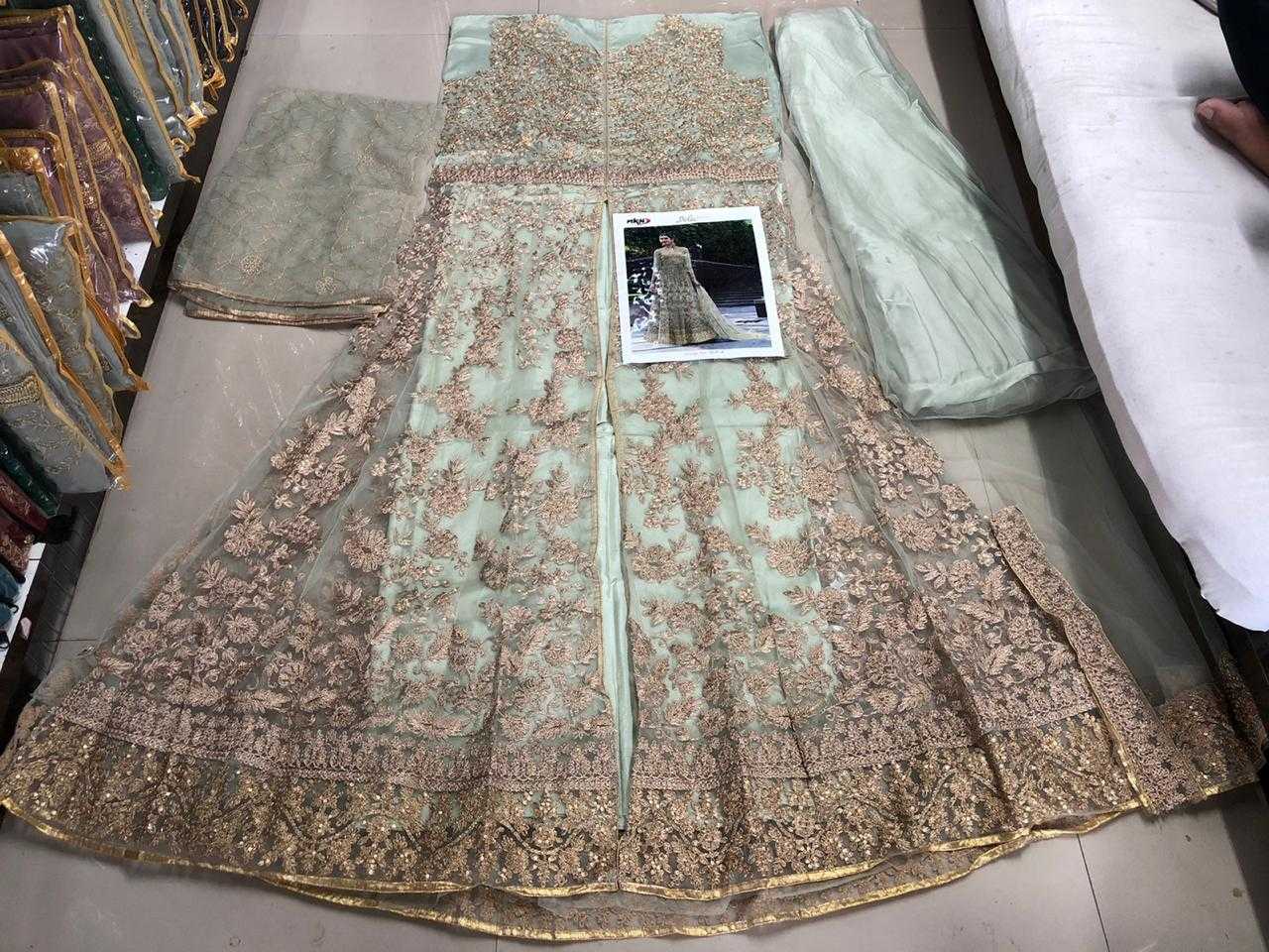 Ynf Net KESH504 1639 Suits & Dresses Wholesale Semi Stitched Suits Net Suit Semi-Stitched Suits Manufacturer