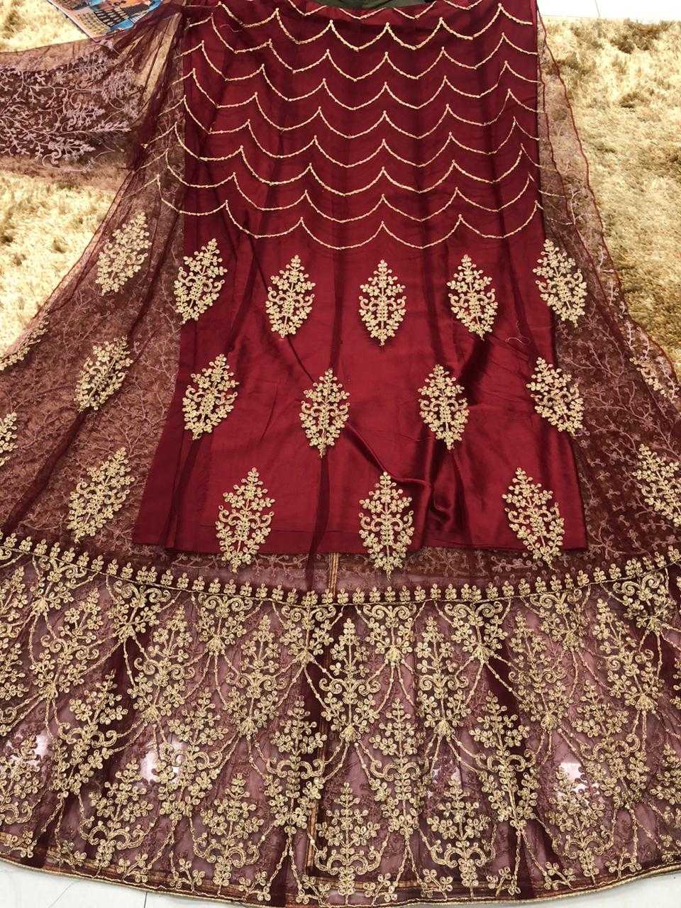Ynf Net KESH504 3903 Gowns Wedding Collections Festive Collections Wholesale Net Gowns Designer Gowns Sequin Gowns Manufacturer