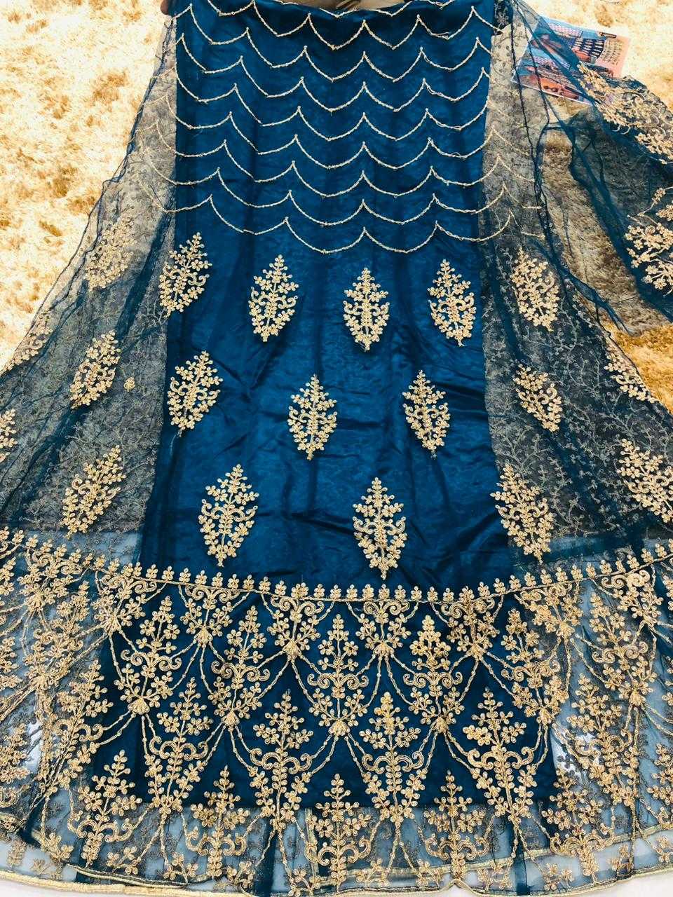 Ynf Net KESH504 3903 Gowns Wedding Collections Festive Collections Wholesale Net Gowns Designer Gowns Sequin Gowns Manufacturer