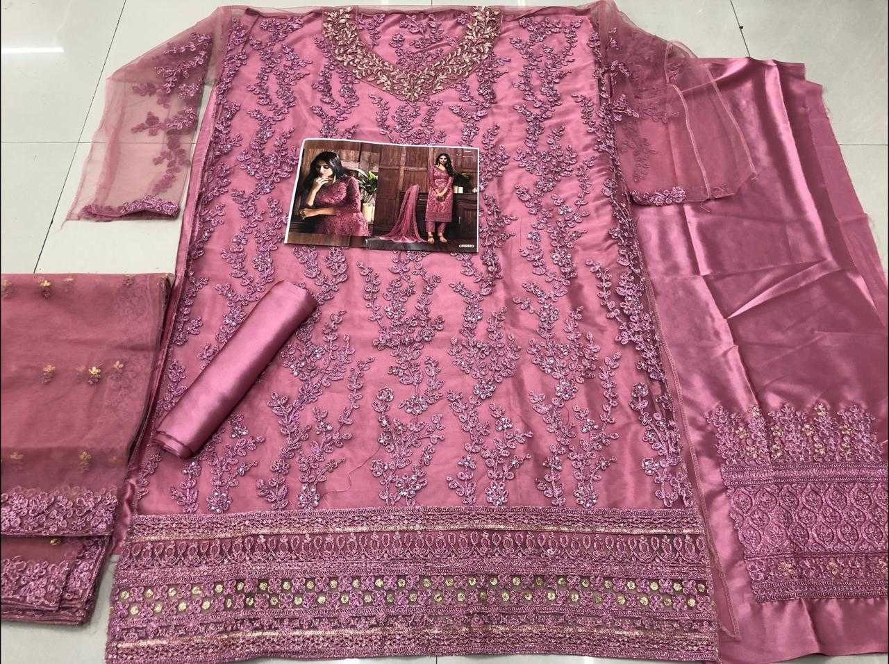 Ynf Net KESH504 4573 Suits & Dresses Wholesale Embroidery Suits Semi Stitched Suits Net Suit Manufacturer