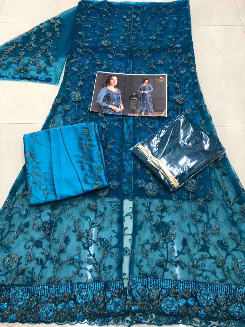 Ynf Net KESH504 4592 Suits & Dresses Wholesale Embroidery Suits Semi Stitched Suits Net Suit Manufacturer