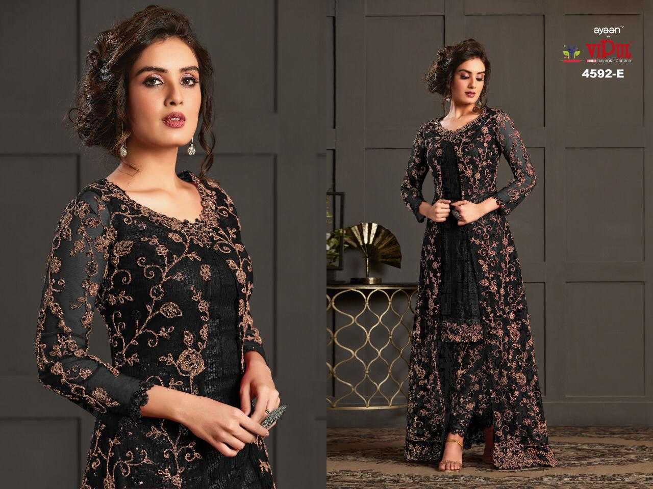 Ynf Net KESH504 4592 Suits & Dresses Wholesale Embroidery Suits Semi Stitched Suits Net Suit Manufacturer