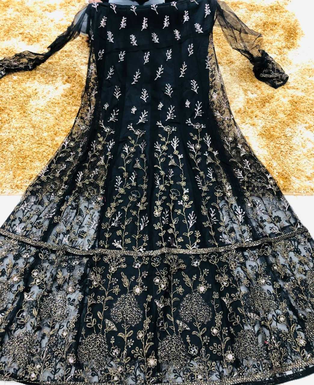 Ynf Net KESH504 4734 Gowns Wholesale Party Gowns Long Gowns Net Gowns Manufacturer