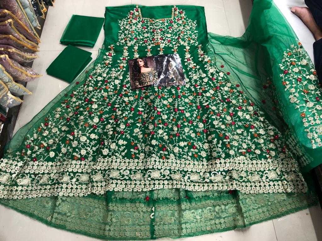 Ynf Net KESH504 5608 Gowns Wholesale Embroidery Gowns Long Gowns Net Gowns Manufacturer