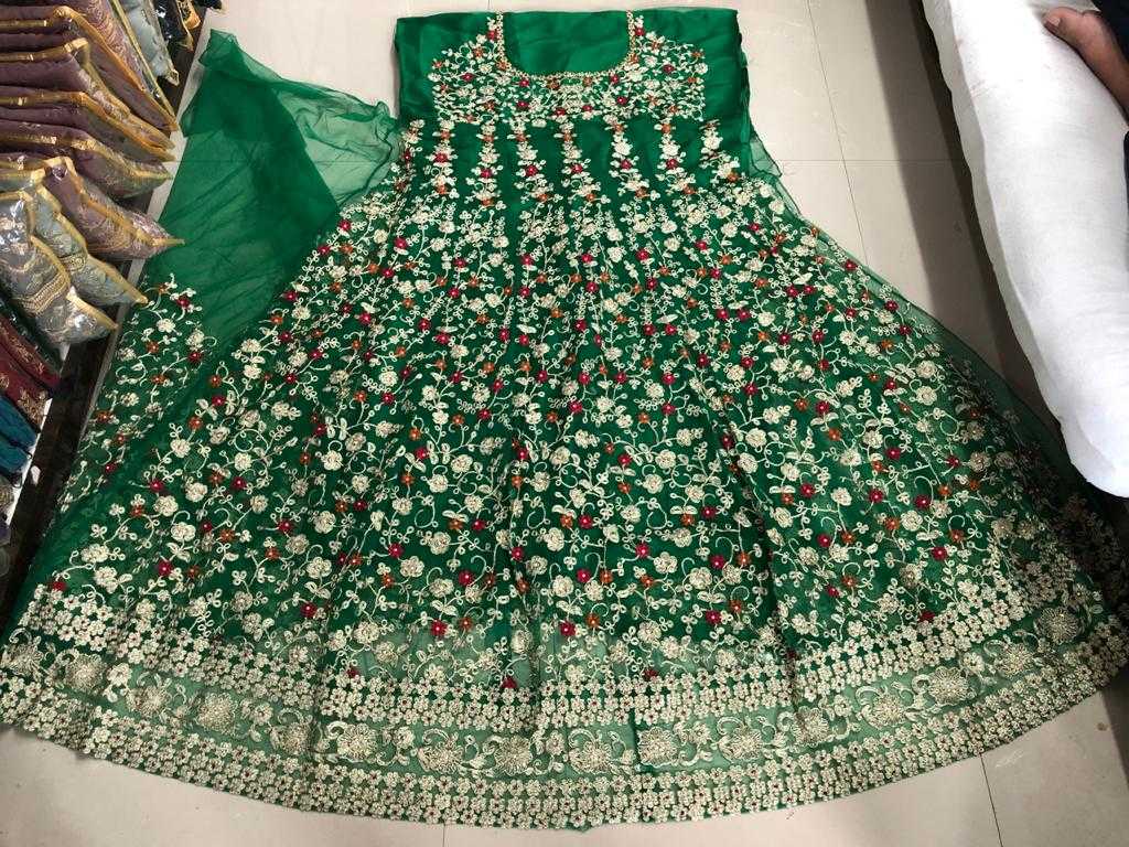 Ynf Net KESH504 5608 Gowns Wholesale Embroidery Gowns Long Gowns Net Gowns Manufacturer