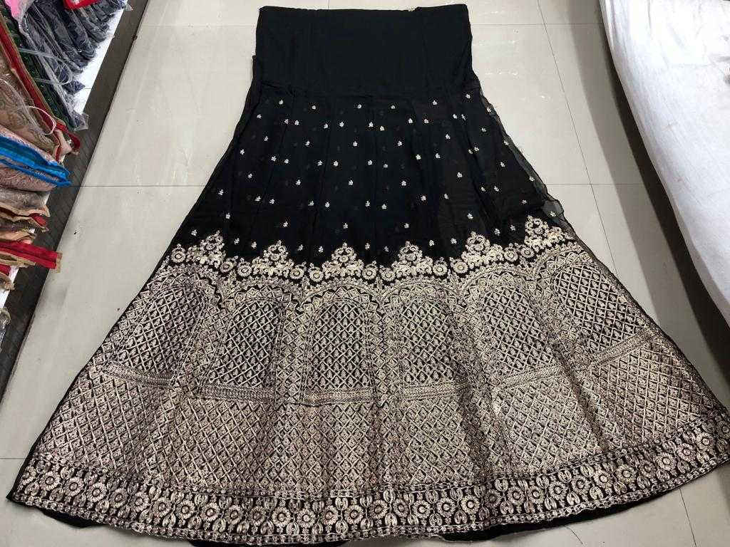 Ynf Net KESH504 5810 Gowns Wedding Collections Festive Collections Wholesale Net Gowns Embroidered Gown Gown With Dupatta Manufacturer