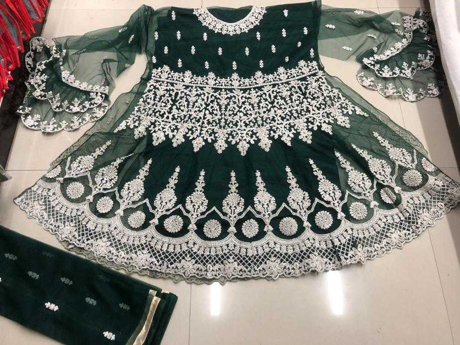 Ynf Net KESH504 7023 Suits & Dresses Wedding Collections Festive Collections Wholesale Embroidery Suits Palazzo Suit Net Suit Manufacturer