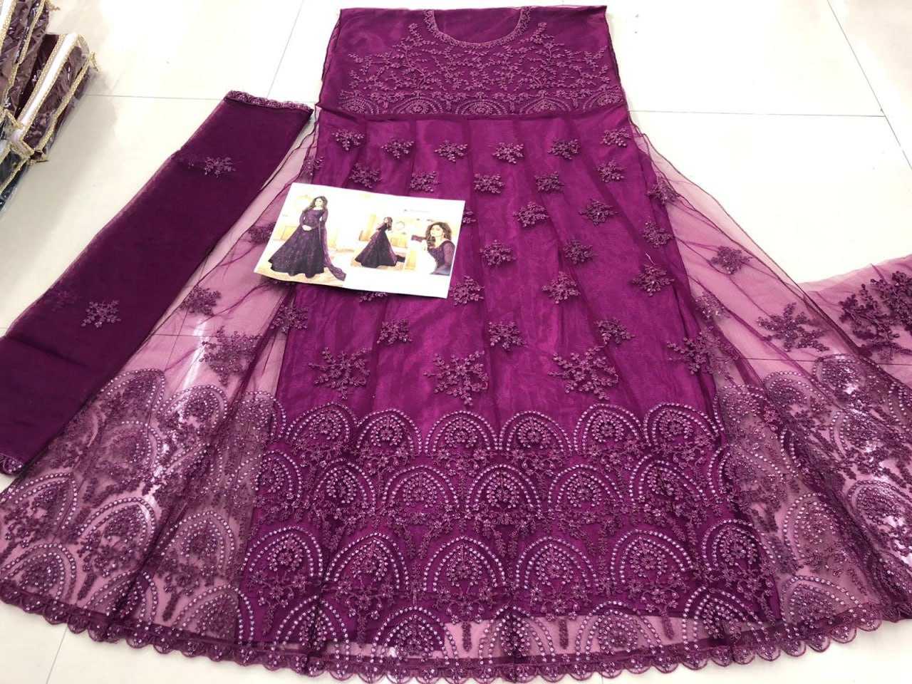Ynf Net KESH504 7172 Gowns Wedding Collections Bollywood Collections Wholesale Embroidery Gowns Net Gowns Shamita Shetty Manufacturer