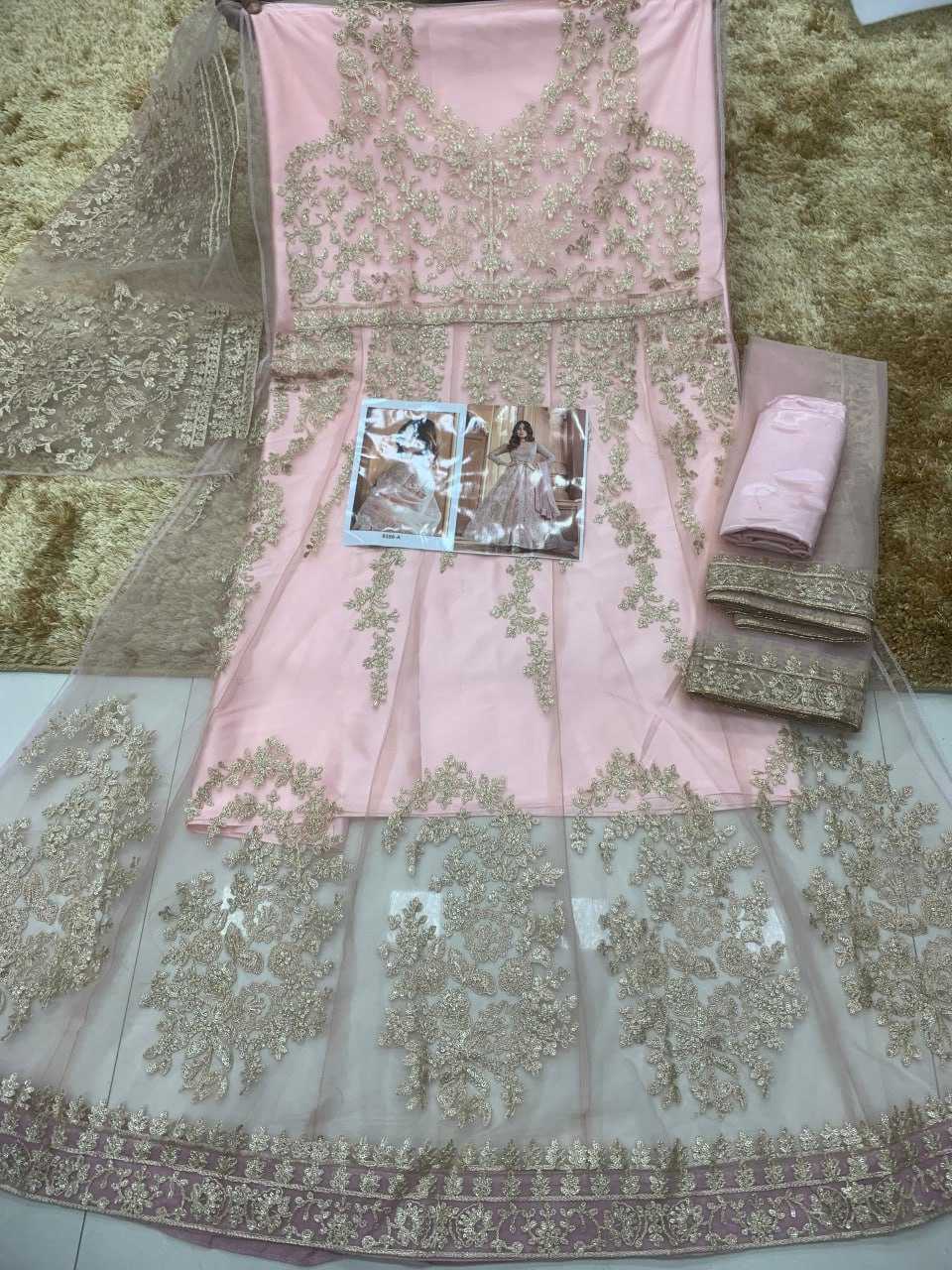 Ynf Net KESH504 8356 Gowns Wedding Collections Bollywood Collections Wholesale Embroidery Gowns Net Gowns Shamita Shetty Manufacturer