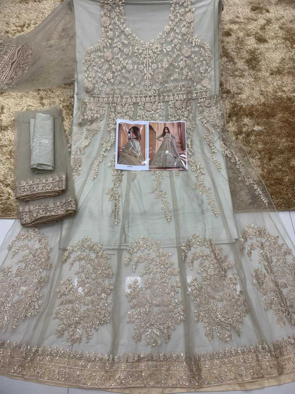 Ynf Net KESH504 8356 Gowns Wedding Collections Bollywood Collections Wholesale Embroidery Gowns Net Gowns Shamita Shetty Manufacturer