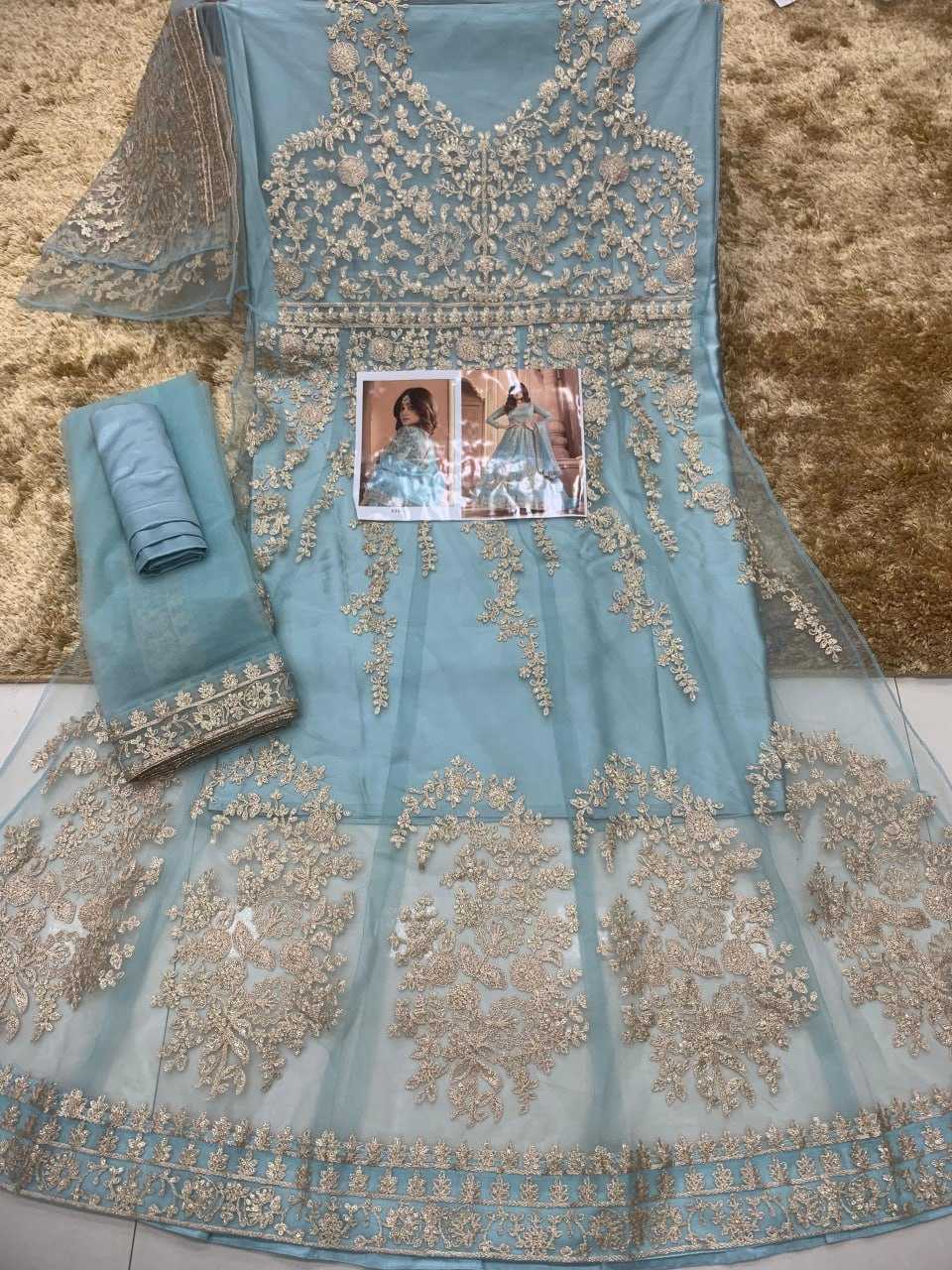 Ynf Net KESH504 8356 Gowns Wedding Collections Bollywood Collections Wholesale Embroidery Gowns Net Gowns Shamita Shetty Manufacturer