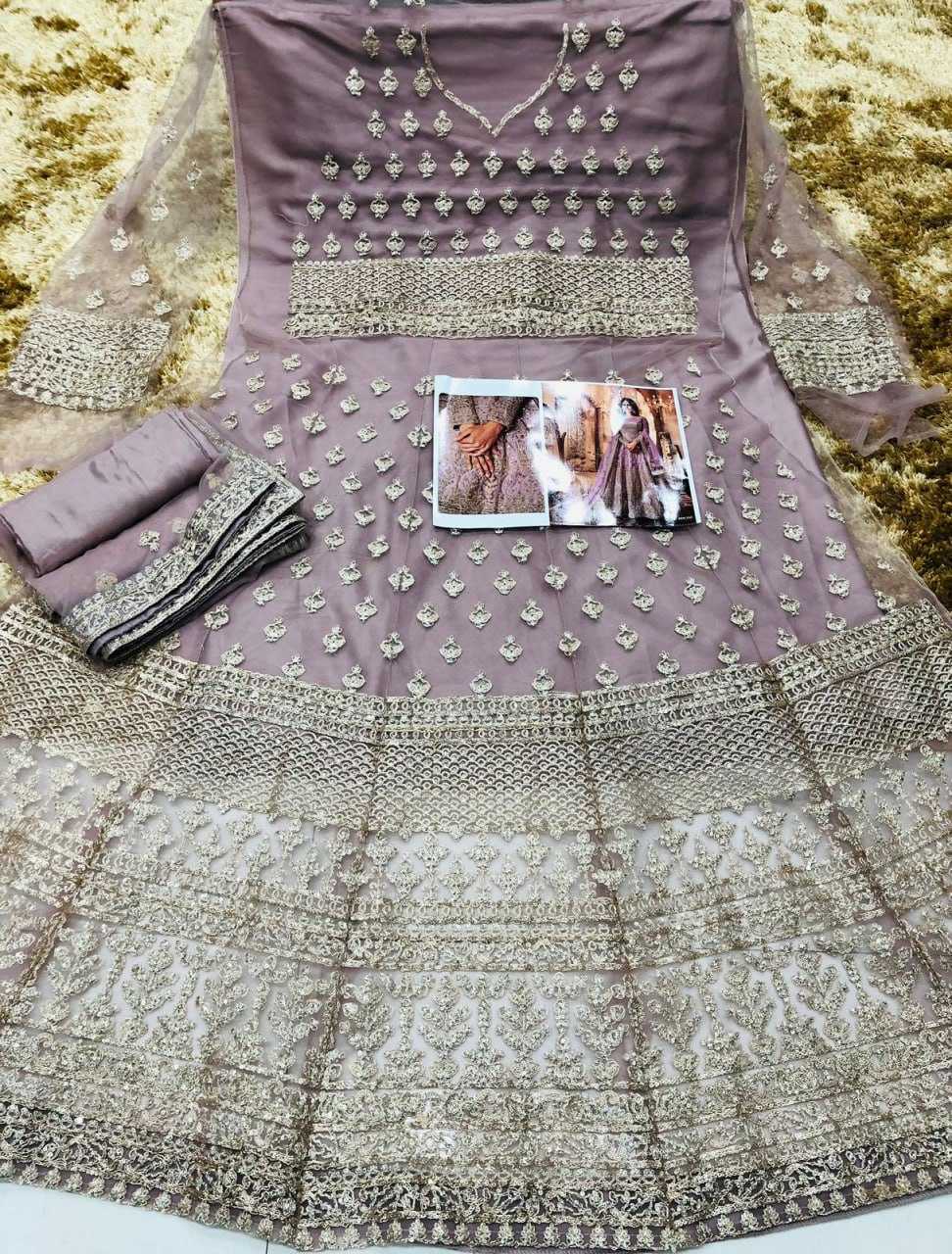 Ynf Net KESH504 8396 Gowns Wedding Collections Bollywood Collections Wholesale Embroidery Gowns Net Gowns Shamita Shetty Manufacturer