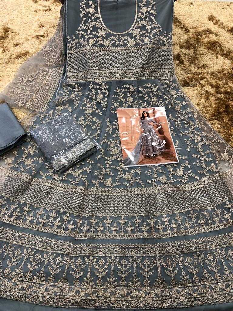 Ynf Net KESH504 8397 Gowns Wedding Collections Bollywood Collections Wholesale Net Gowns Sequin Gowns Shamita Shetty Manufacturer
