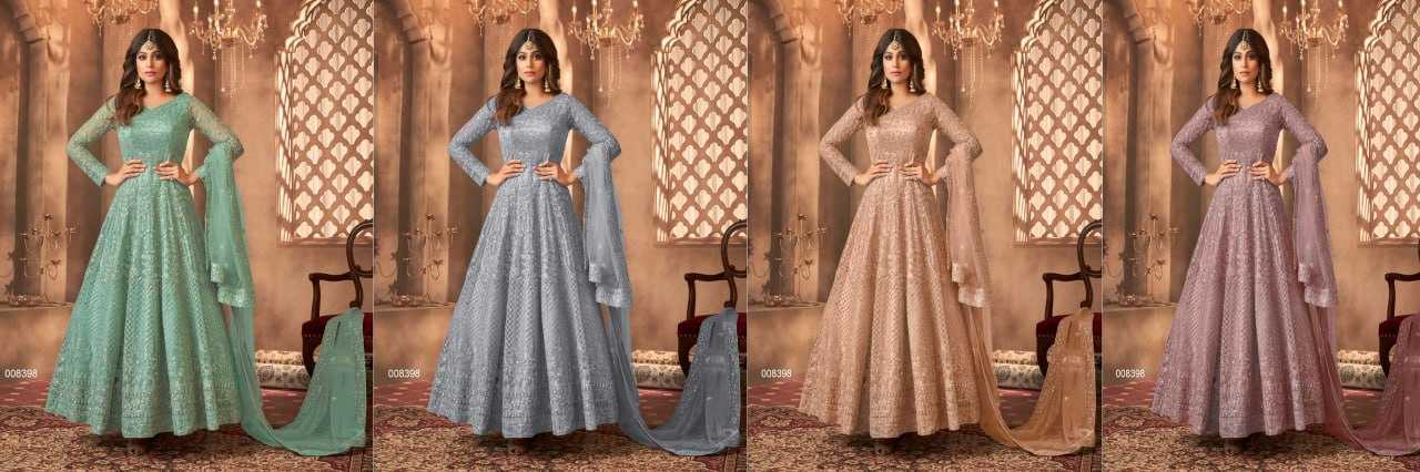 Ynf Net KESH504 8398 Gowns Wedding Collections Bollywood Collections Wholesale Embroidery Gowns Sequin Gowns Shamita Shetty Manufacturer