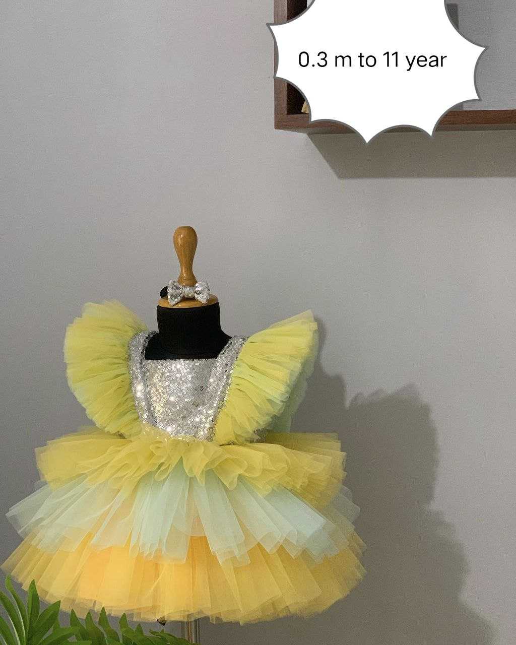 Ynf Net RIN107 369 Kids Wear Wholesale Kids Frocks Girls Frock Kids Designer Frock Manufacturer