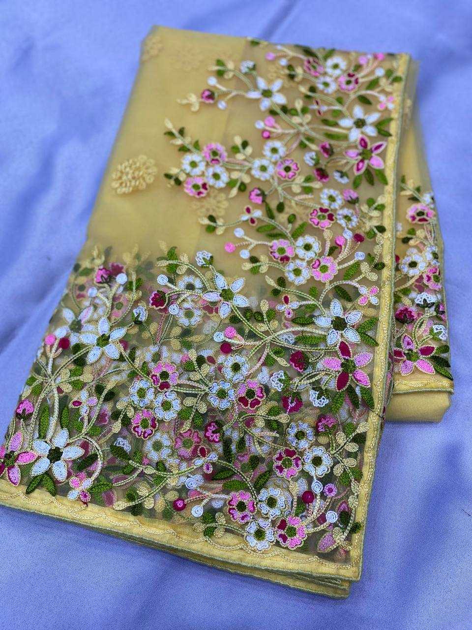 Ynf Net RIN188 Vaamika21 Sarees Wholesale Fancy Sarees Net Sarees Embroidered Sarees Manufacturer