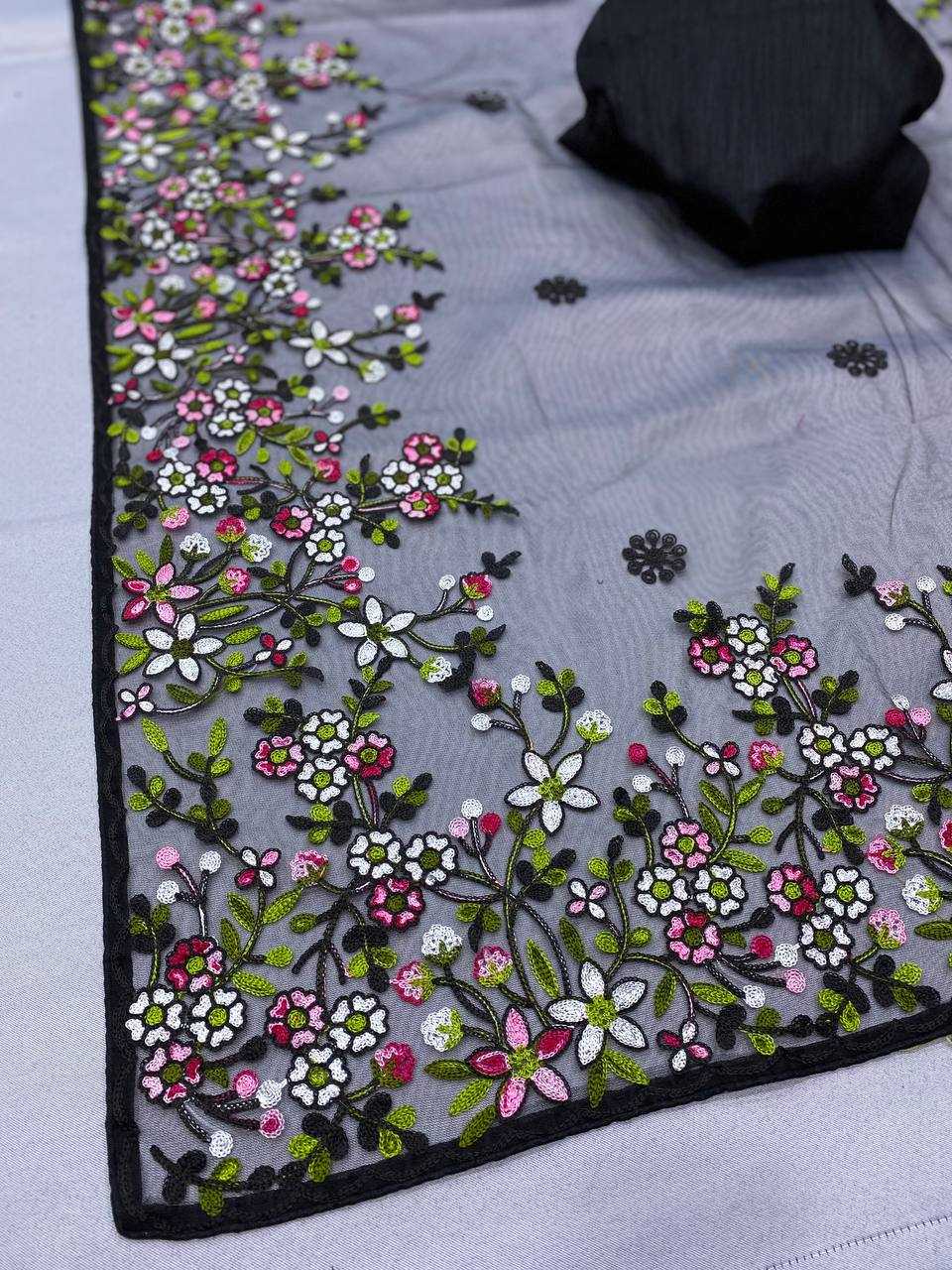 Ynf Net RIN188 Vaamika21 Sarees Wholesale Fancy Sarees Net Sarees Embroidered Sarees Manufacturer