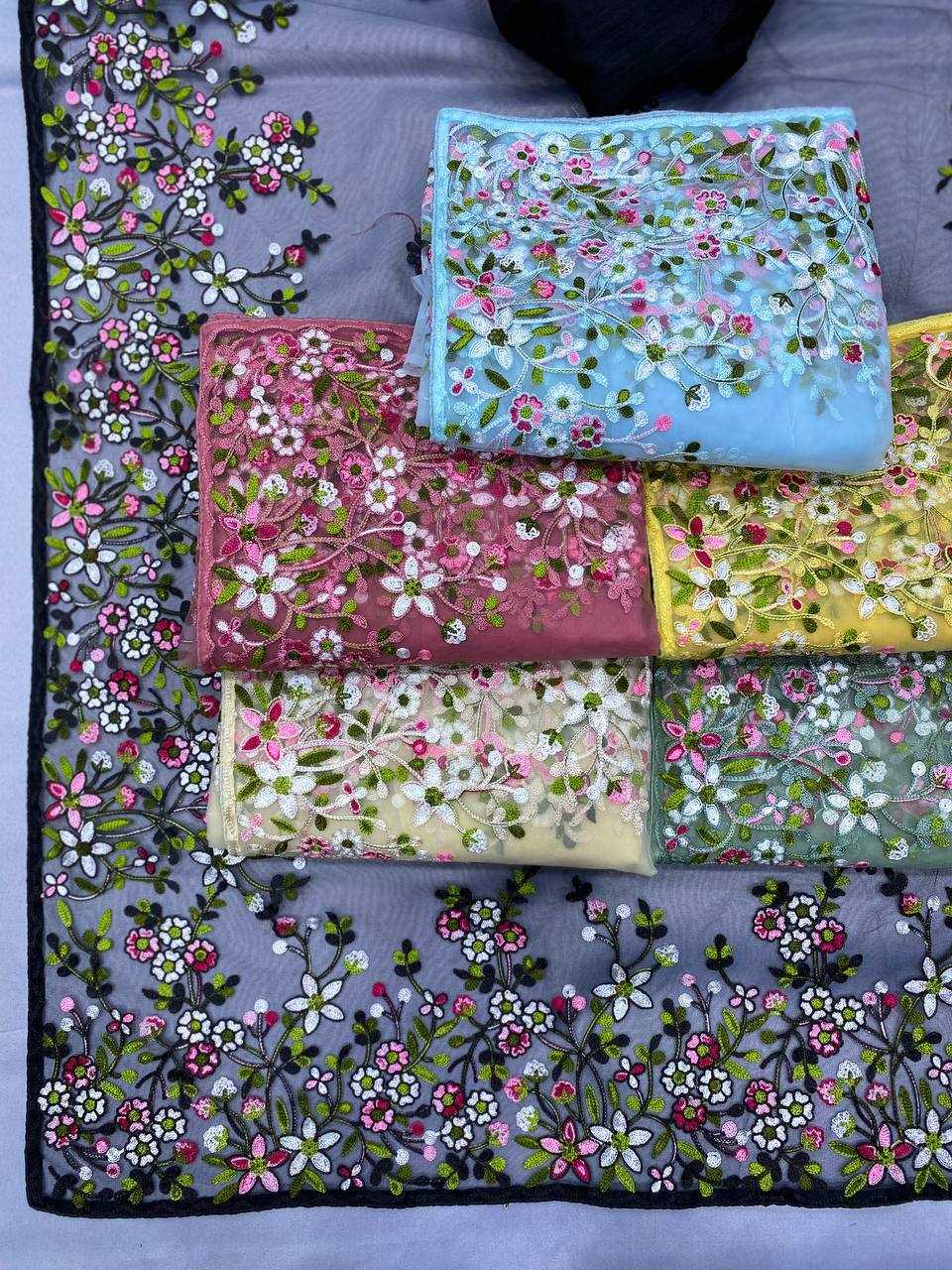 Ynf Net RIN188 Vaamika21 Sarees Wholesale Fancy Sarees Net Sarees Embroidered Sarees Manufacturer