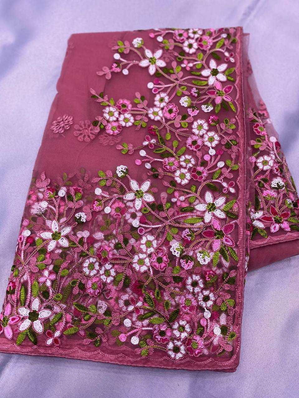 Ynf Net RIN188 Vaamika21 Sarees Wholesale Fancy Sarees Net Sarees Embroidered Sarees Manufacturer
