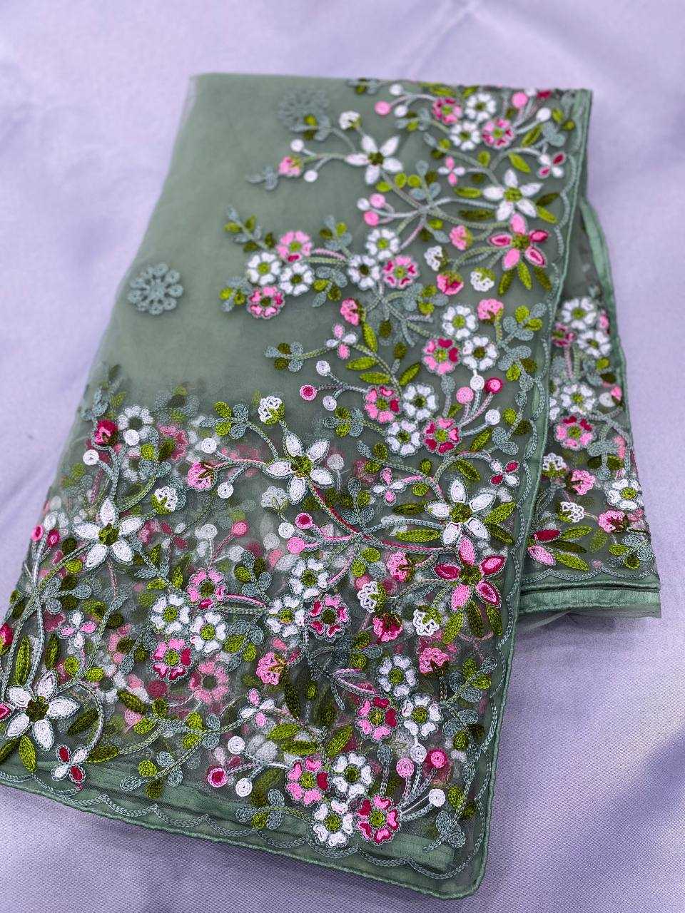Ynf Net RIN188 Vaamika21 Sarees Wholesale Fancy Sarees Net Sarees Embroidered Sarees Manufacturer