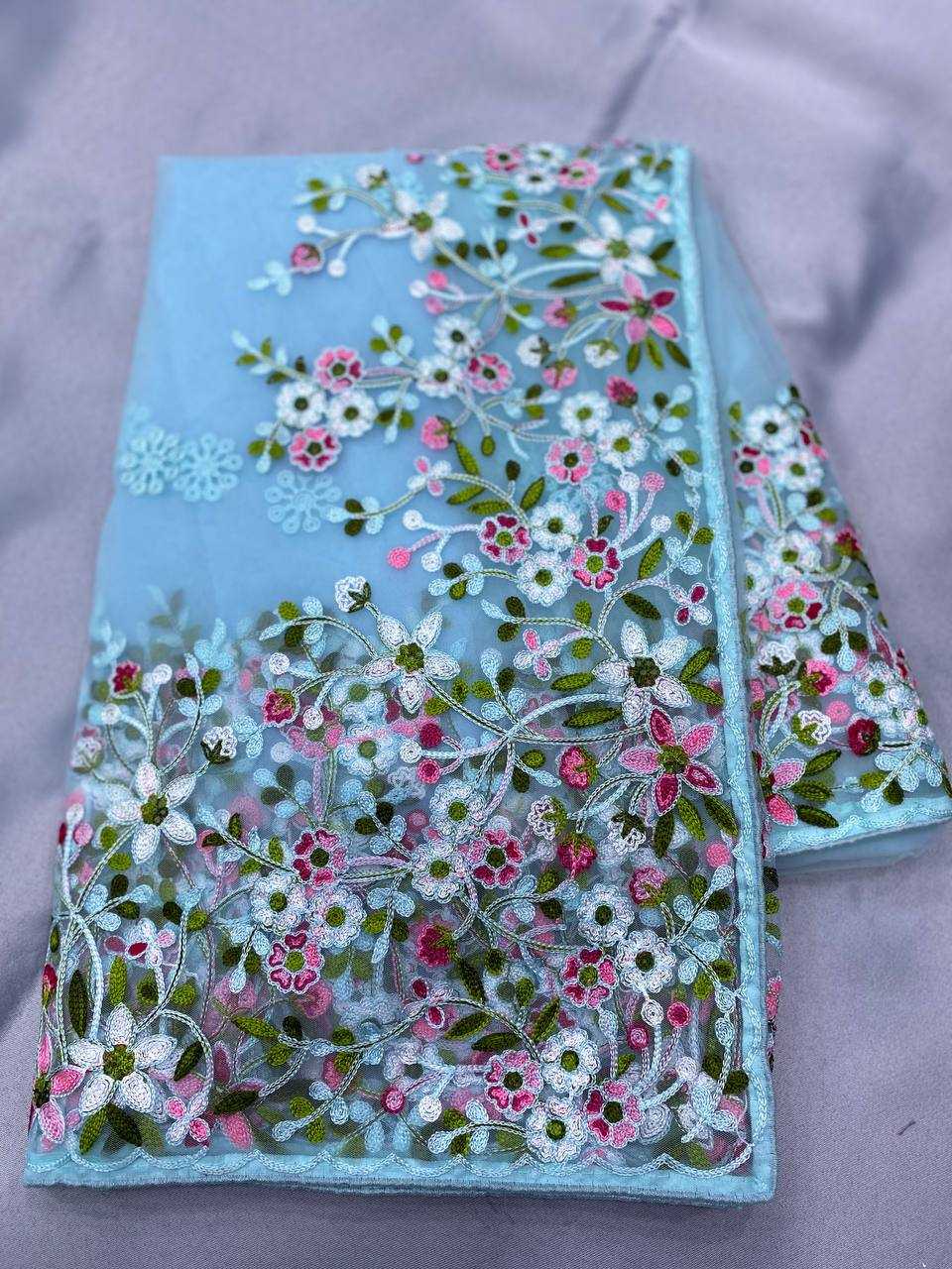 Ynf Net RIN188 Vaamika21 Sarees Wholesale Fancy Sarees Net Sarees Embroidered Sarees Manufacturer