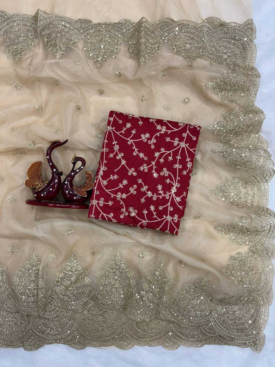 Ynf Nylon RIN151 5361 Sarees Wedding Collections Festive Collections Wholesale Sequence Sarees Embroidered Sarees Nylon Sarees Manufacturer