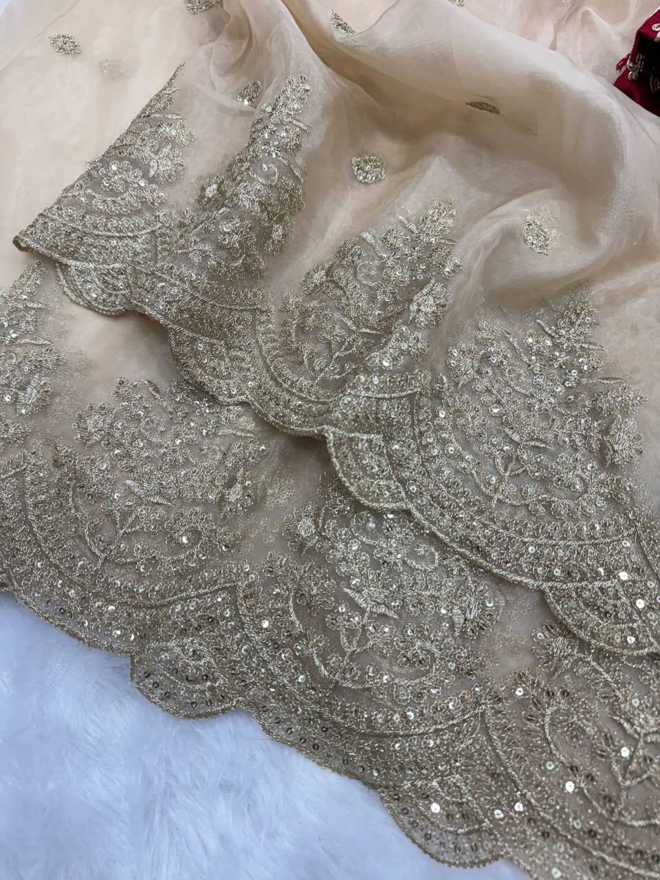 Ynf Nylon RIN151 5361 Sarees Wedding Collections Festive Collections Wholesale Sequence Sarees Embroidered Sarees Nylon Sarees Manufacturer