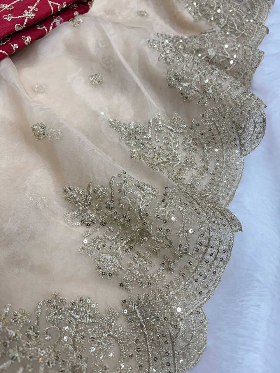 Ynf Nylon RIN151 5361 Sarees Wedding Collections Festive Collections Wholesale Sequence Sarees Embroidered Sarees Nylon Sarees Manufacturer