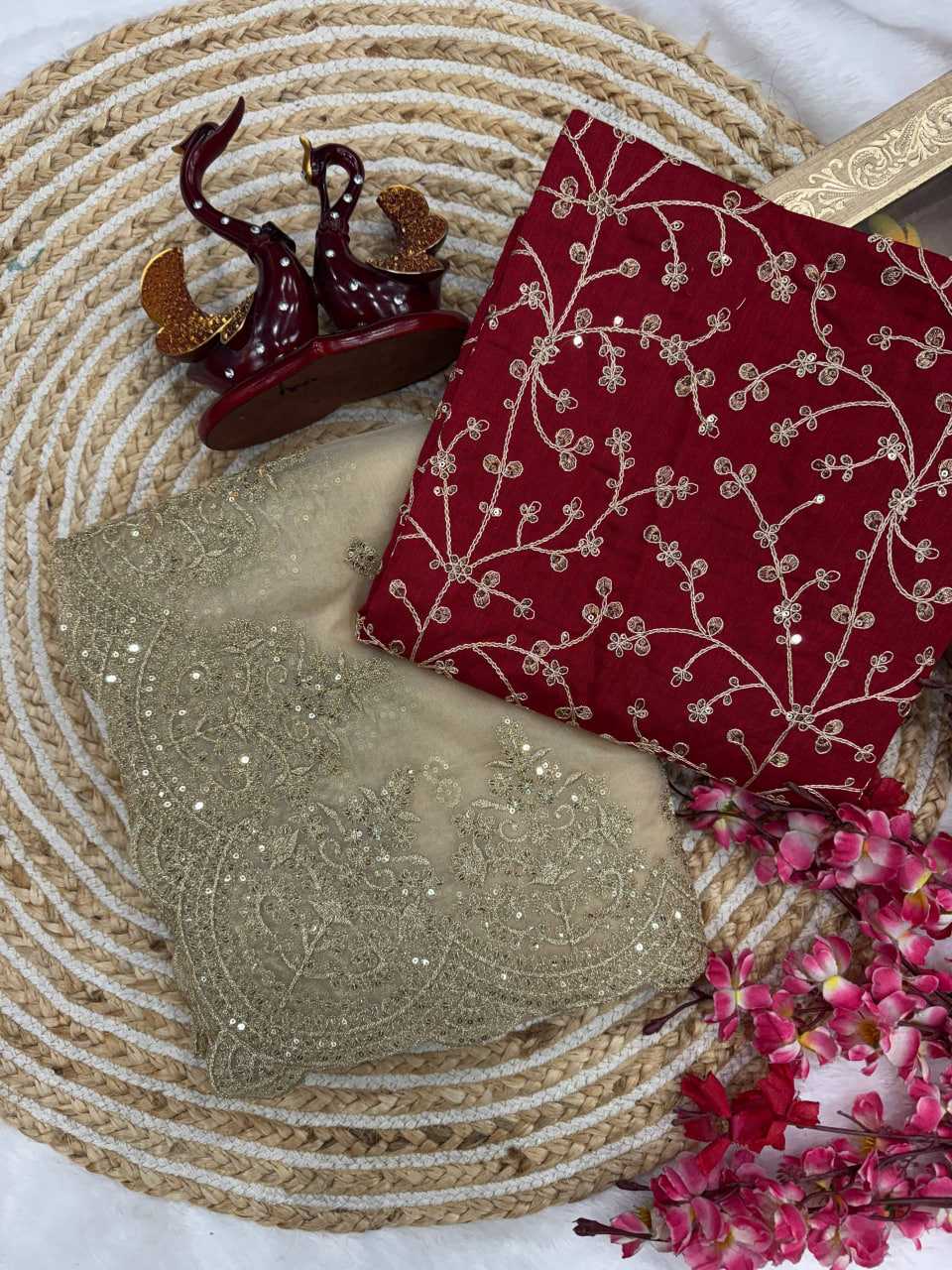 Ynf Nylon RIN151 5361 Sarees Wedding Collections Festive Collections Wholesale Sequence Sarees Embroidered Sarees Nylon Sarees Manufacturer