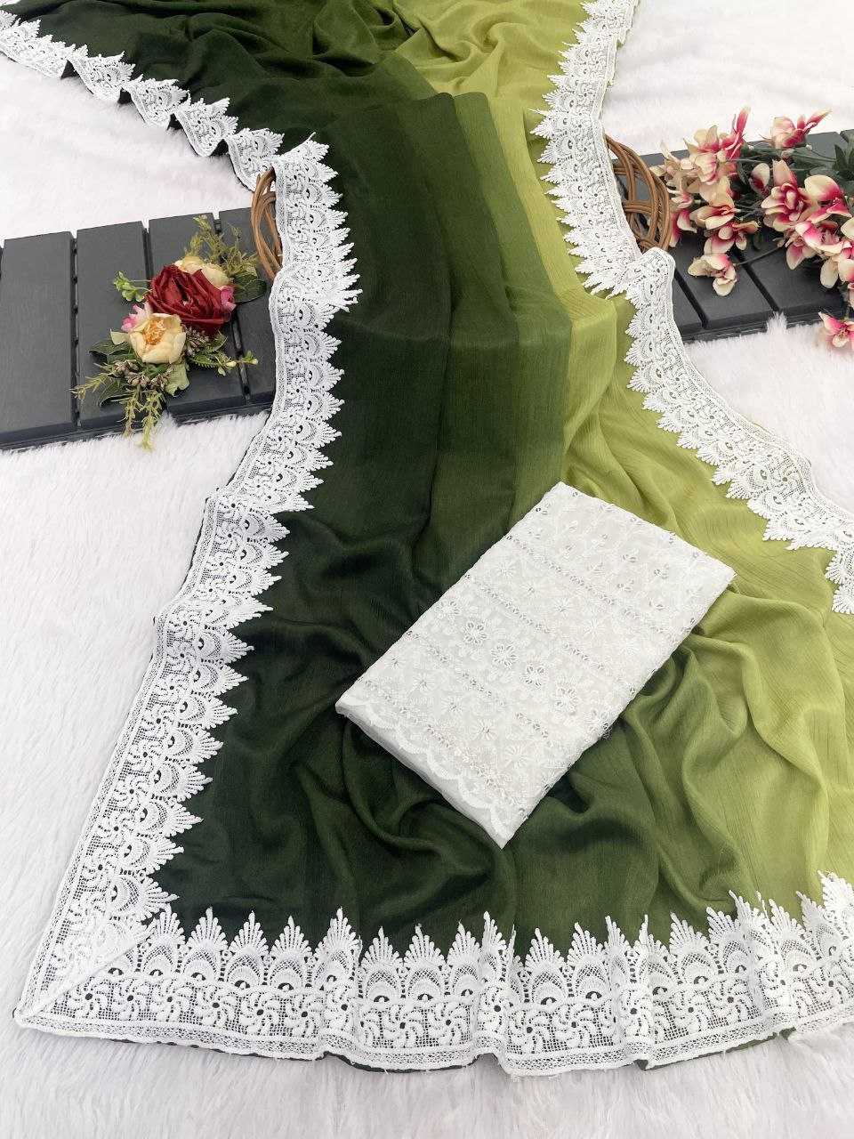 Ynf Nylon RIN216 Damini Sarees Wholesale Party Wear Sarees Fancy Sarees Lace Border Sarees Manufacturer