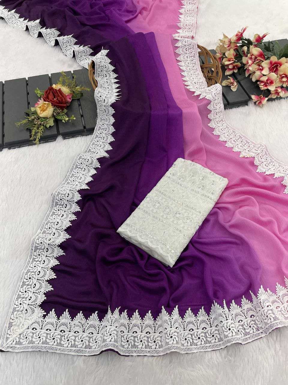 Ynf Nylon RIN216 Damini Sarees Wholesale Party Wear Sarees Fancy Sarees Lace Border Sarees Manufacturer