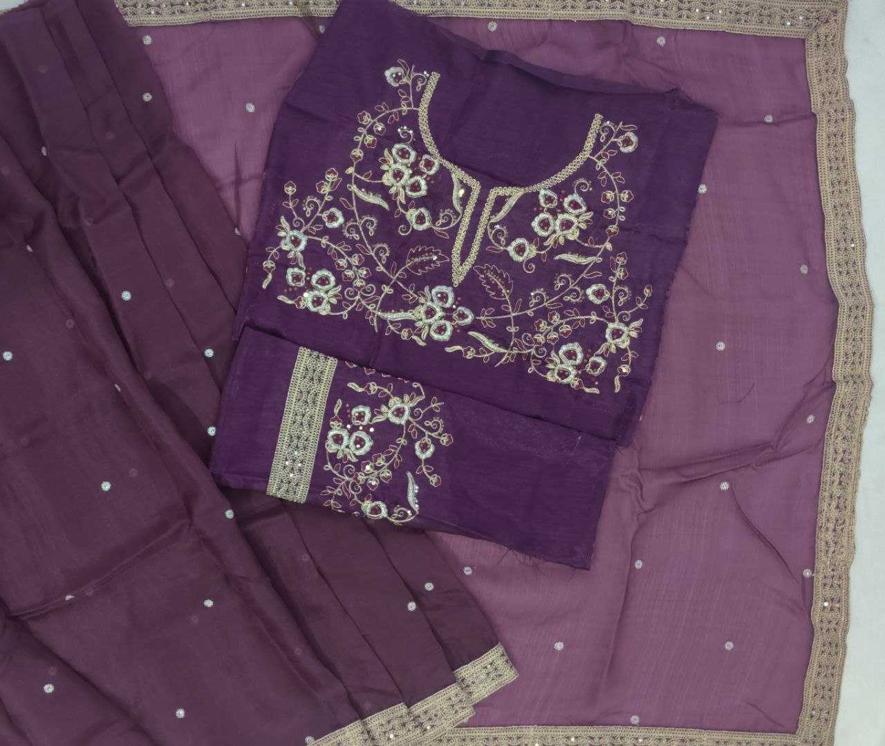 Ynf Organic Silk RIN131 010 Suits & Dresses Wholesale Ladies Suits Dresses Manufacturer