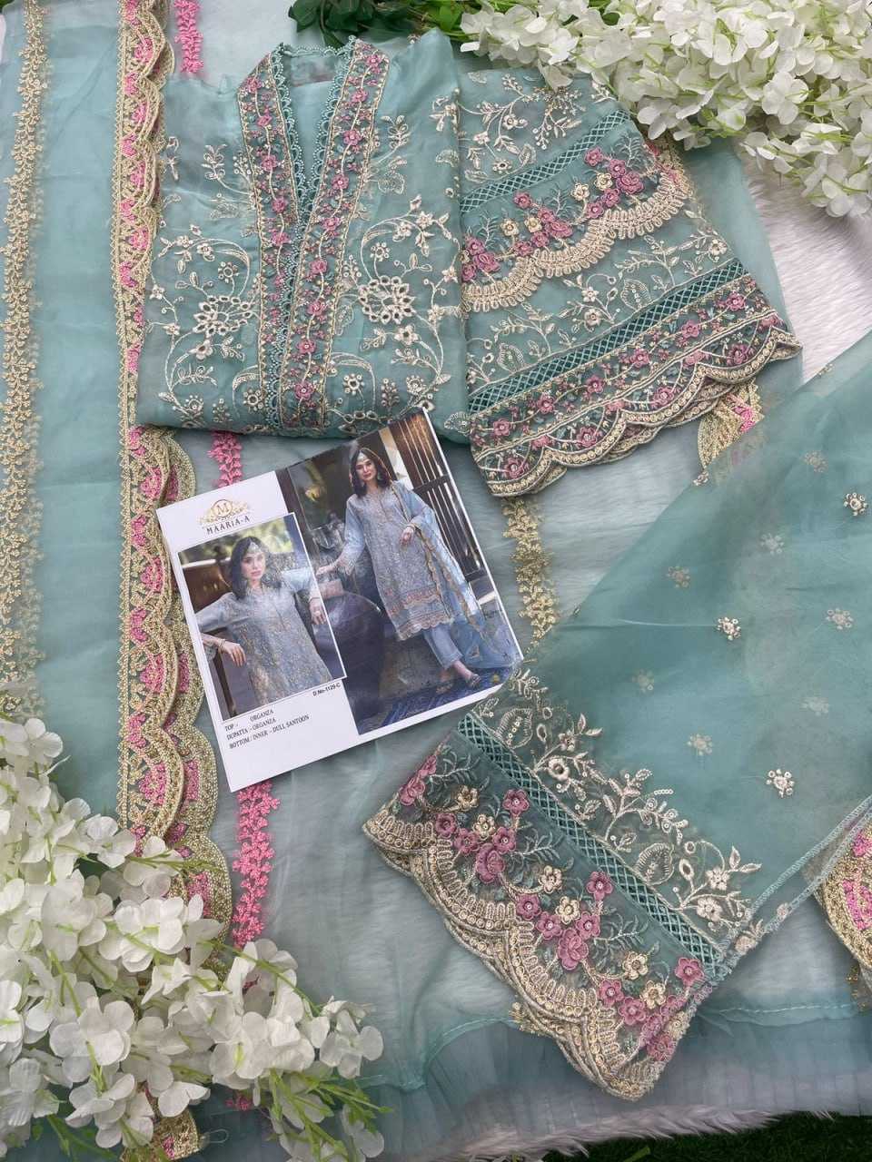 Ynf Organza KESH504 1129 Suits & Dresses Islamic Clothing Wholesale Pakistani Suits Embroidery Suits Party wear suits Manufacturer