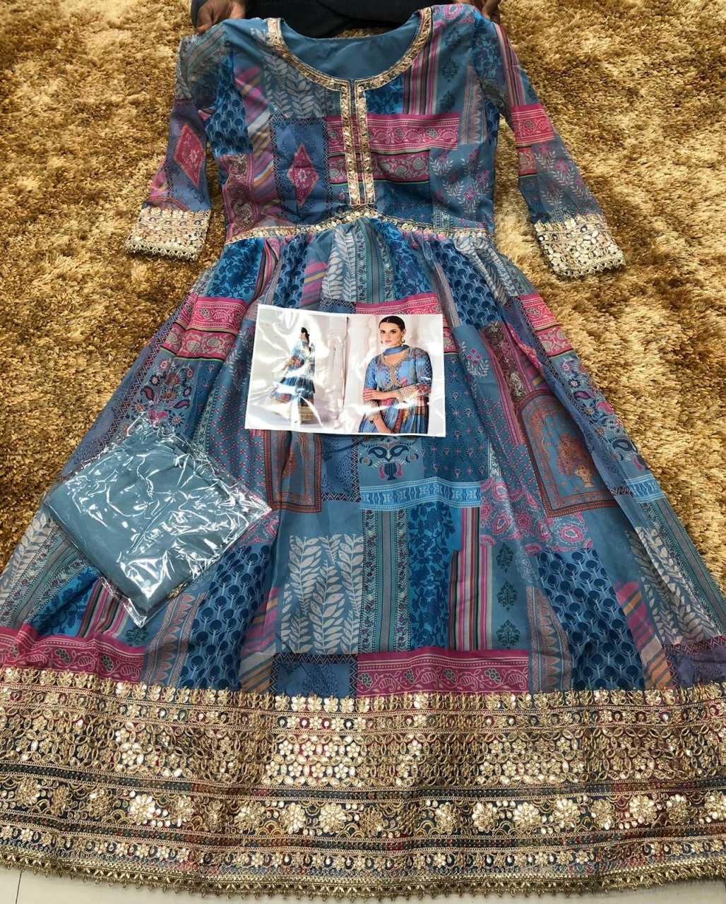 Ynf Organza KESH504 5273 Suits & Dresses Wholesale Alia Cut Suits Printed Suits Anarkali Suits Manufacturer