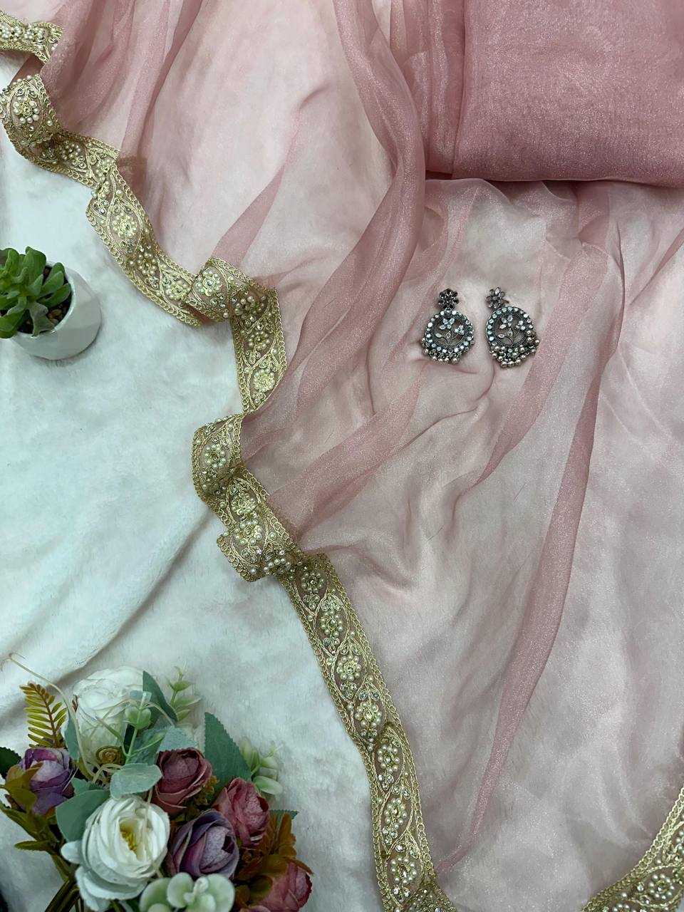 Ynf Organza KESH509 102 Sarees Wholesale Designer Sarees Fancy Sarees Ladies Sarees Manufacturer