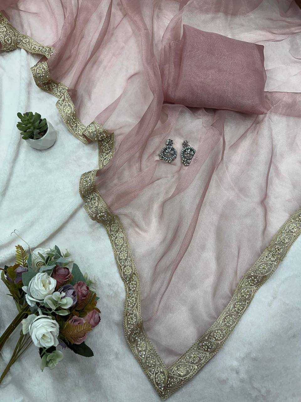 Ynf Organza KESH509 102 Sarees Wholesale Designer Sarees Fancy Sarees Ladies Sarees Manufacturer