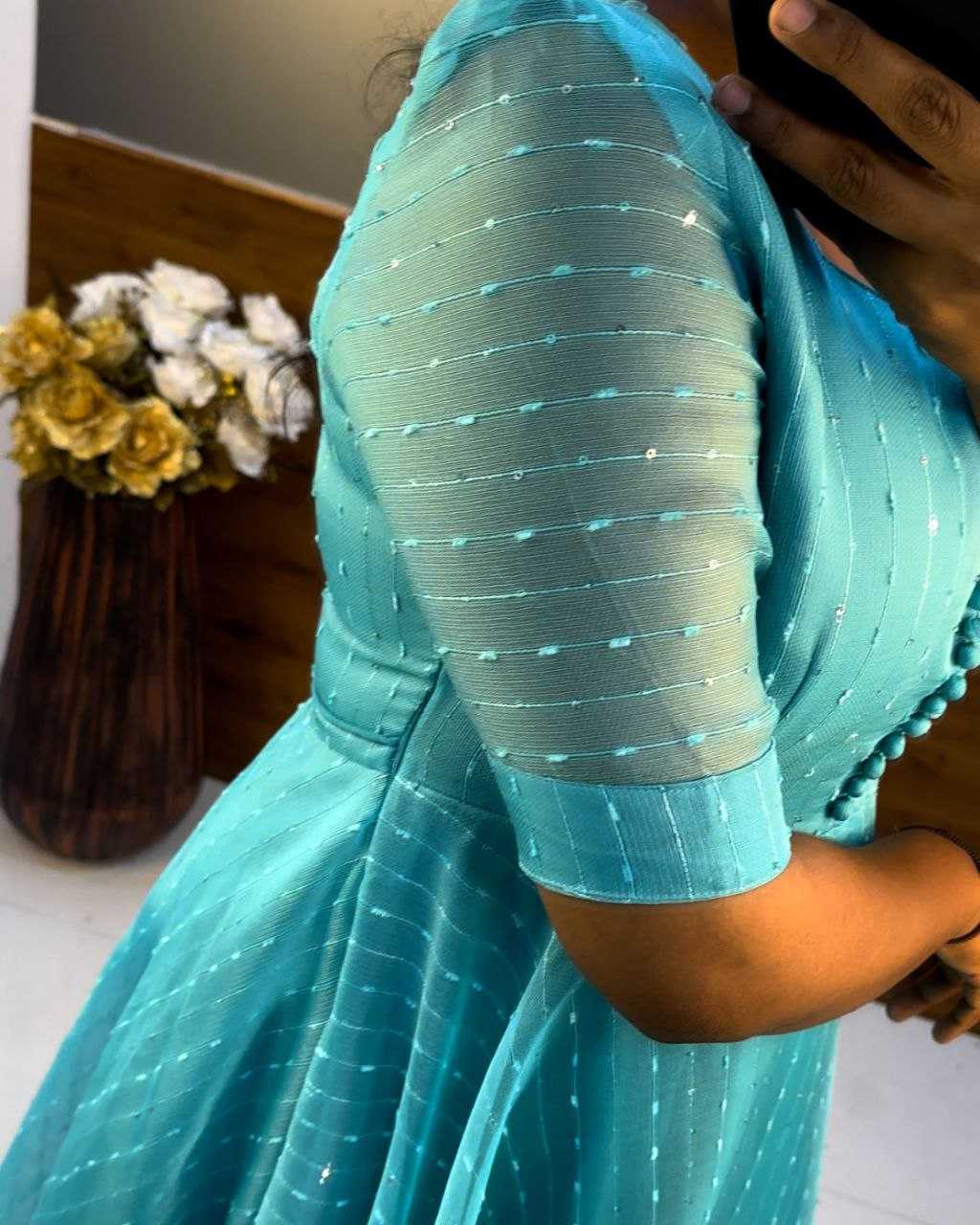 Ynf Organza RIN102 108 Gowns Wholesale Fancy Gowns Anarkali Gown Long Gowns Manufacturer