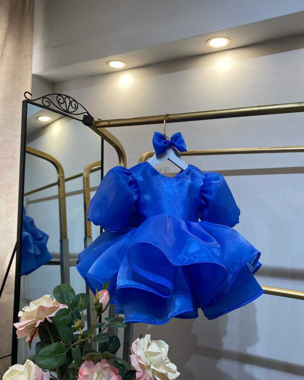 Ynf Organza RIN107 346 Kids Wear Wholesale Kids Frocks Girls Frock Kids Designer Frock Manufacturer