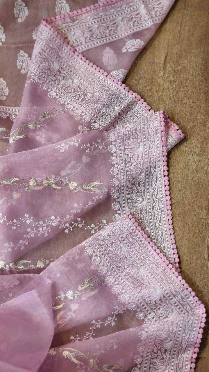 Ynf Organza RIN131 195 Sarees Wholesale Organza Sarees Fancy Sarees Embroidered Sarees Manufacturer