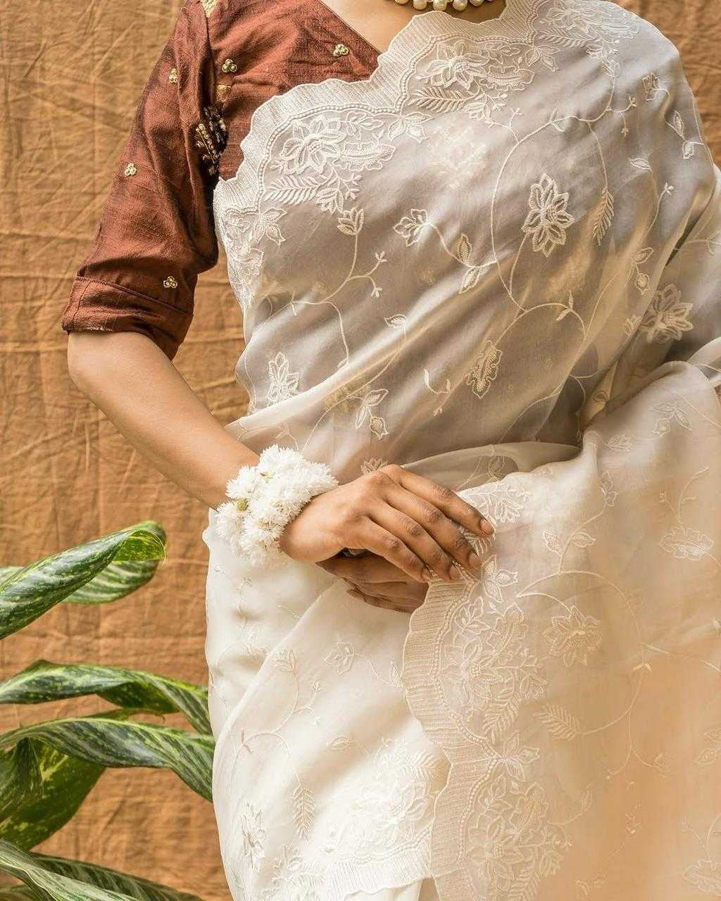 Ynf Organza RIN164 Elegance meets Sarees Wedding Collections Festive Collections Wholesale Designer Sarees Organza Sarees Onam Collections Manufacturer