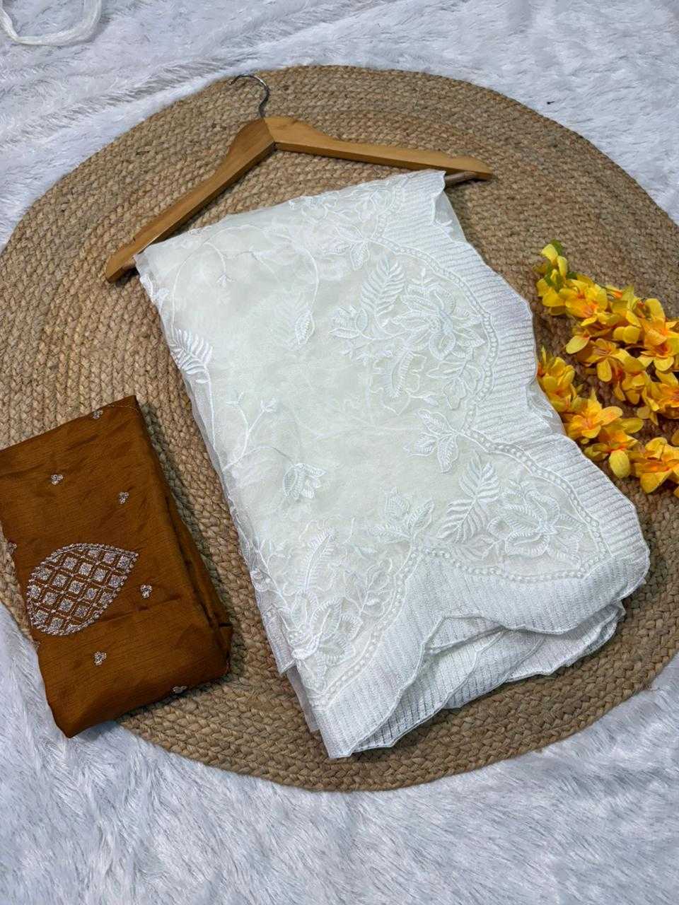Ynf Organza RIN164 Elegance meets Sarees Wedding Collections Festive Collections Wholesale Designer Sarees Organza Sarees Onam Collections Manufacturer
