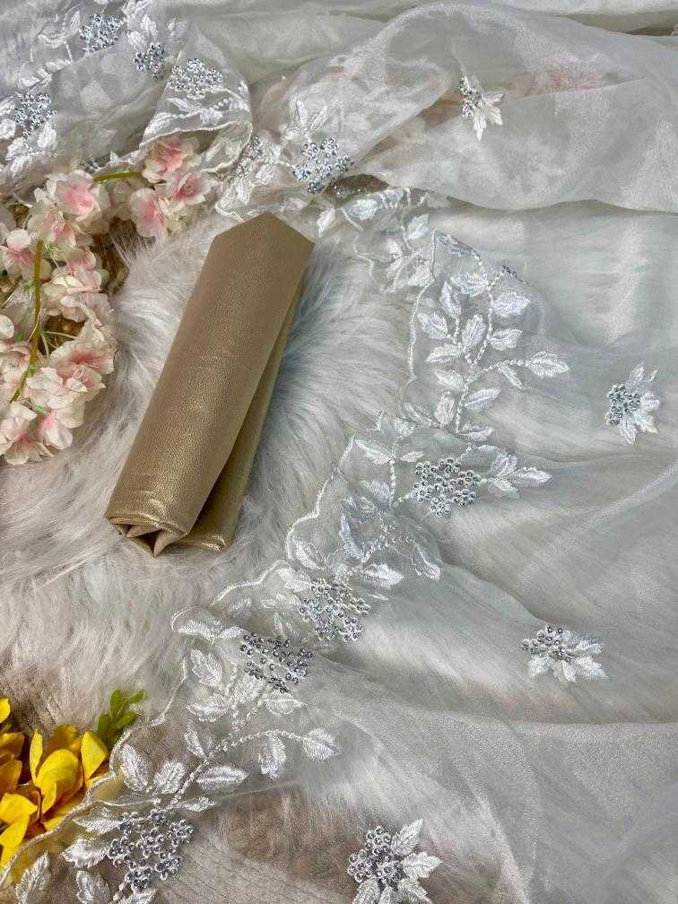 Ynf Organza RIN164 Siroski Sarees Wedding Collections Festive Collections Wholesale Organza Sarees Embroidered Sarees Onam Collections Manufacturer