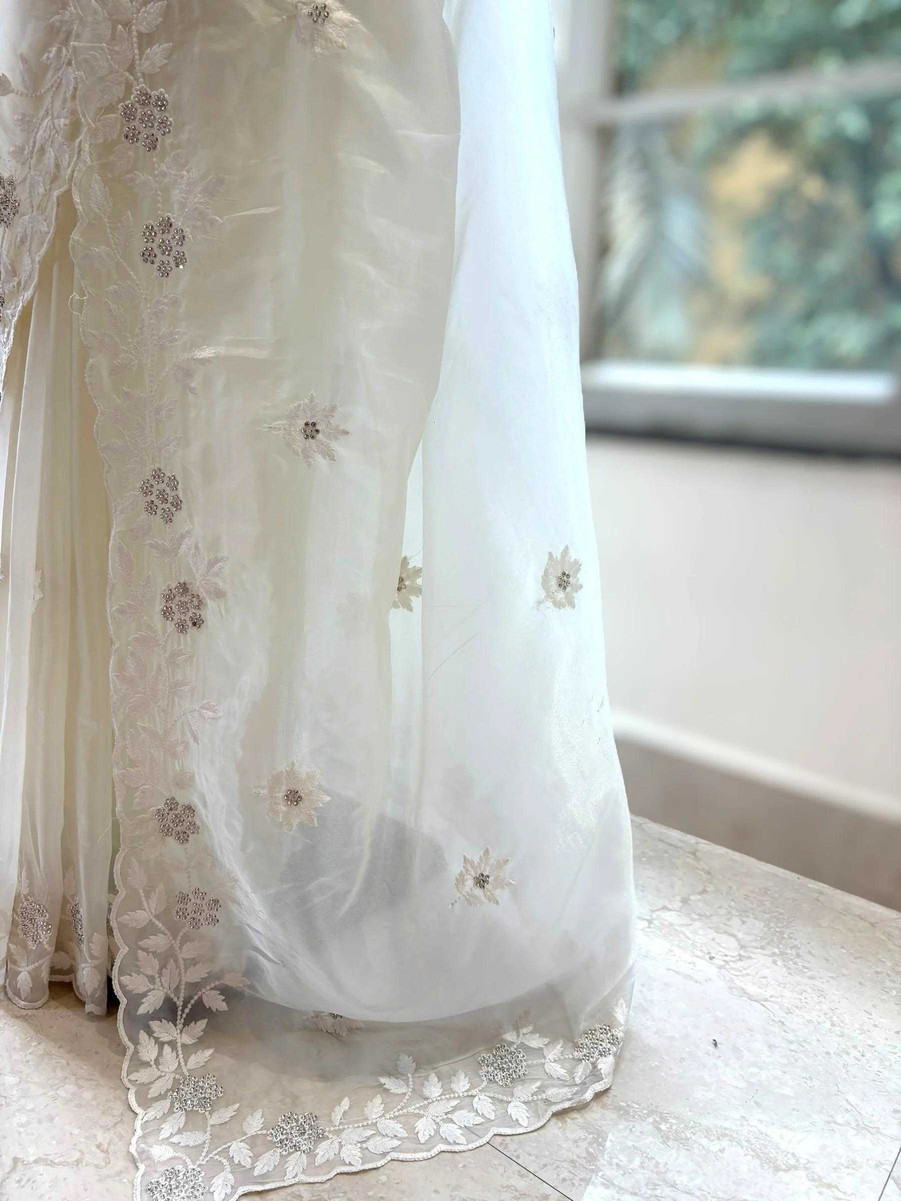 Ynf Organza RIN164 Siroski Sarees Wedding Collections Festive Collections Wholesale Organza Sarees Embroidered Sarees Onam Collections Manufacturer